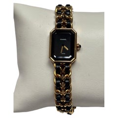 CHANEL Première Vintage Wristwatch, Gold-Plated 20 Microns, Swiss Quartz, 1987