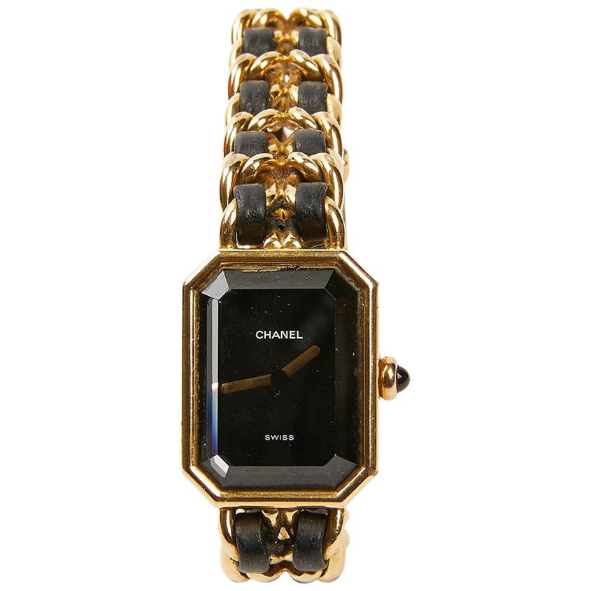 CHANEL Première Watch In Gold And Leather