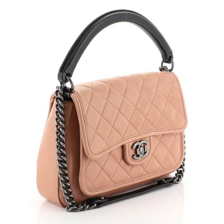 Chanel Prestige Flap Bag Quilted Calfskin Medium