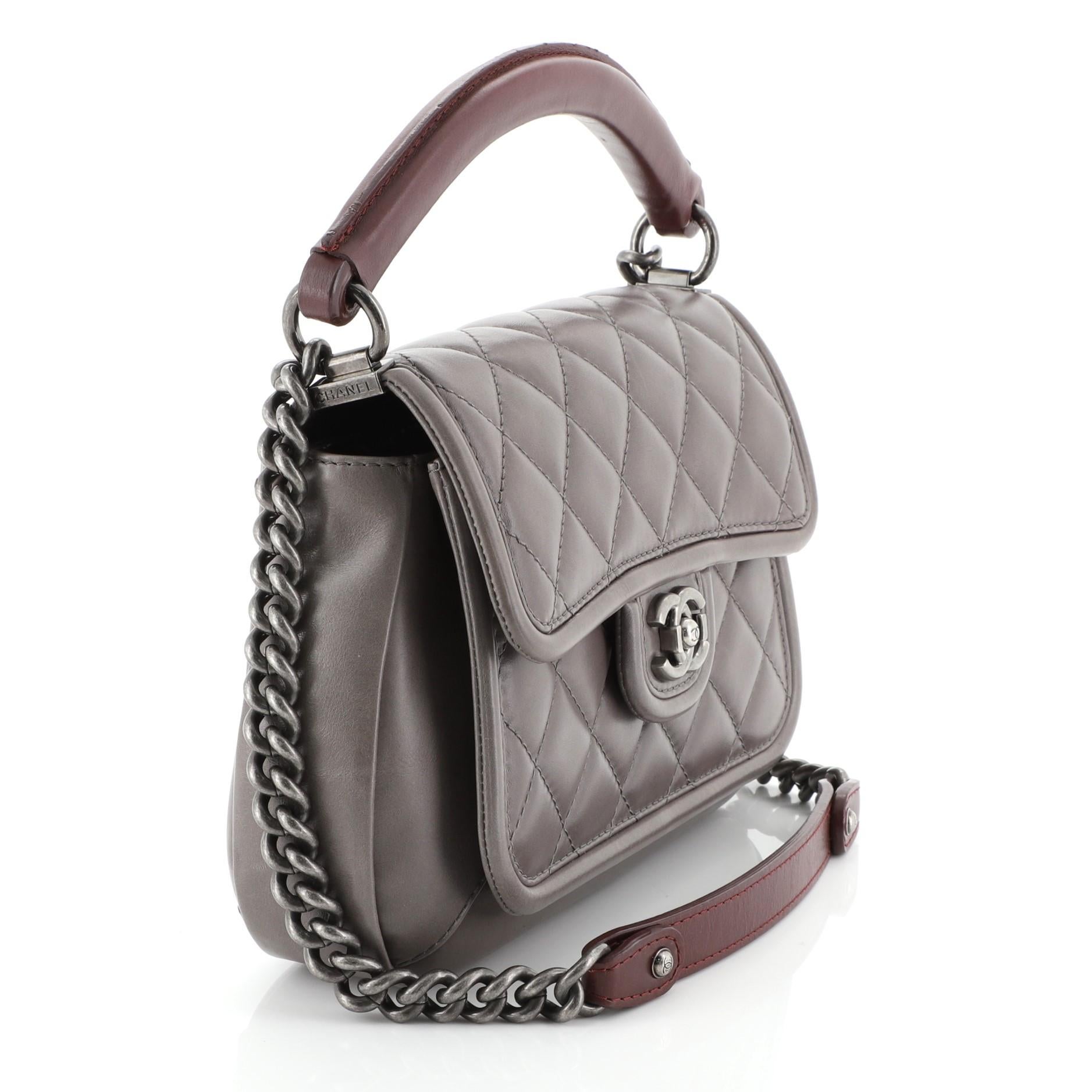 Chanel Prestige Flap Bag Quilted Calfskin Medium