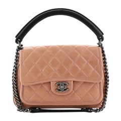 Chanel Prestige Flap Bag Quilted Calfskin Medium