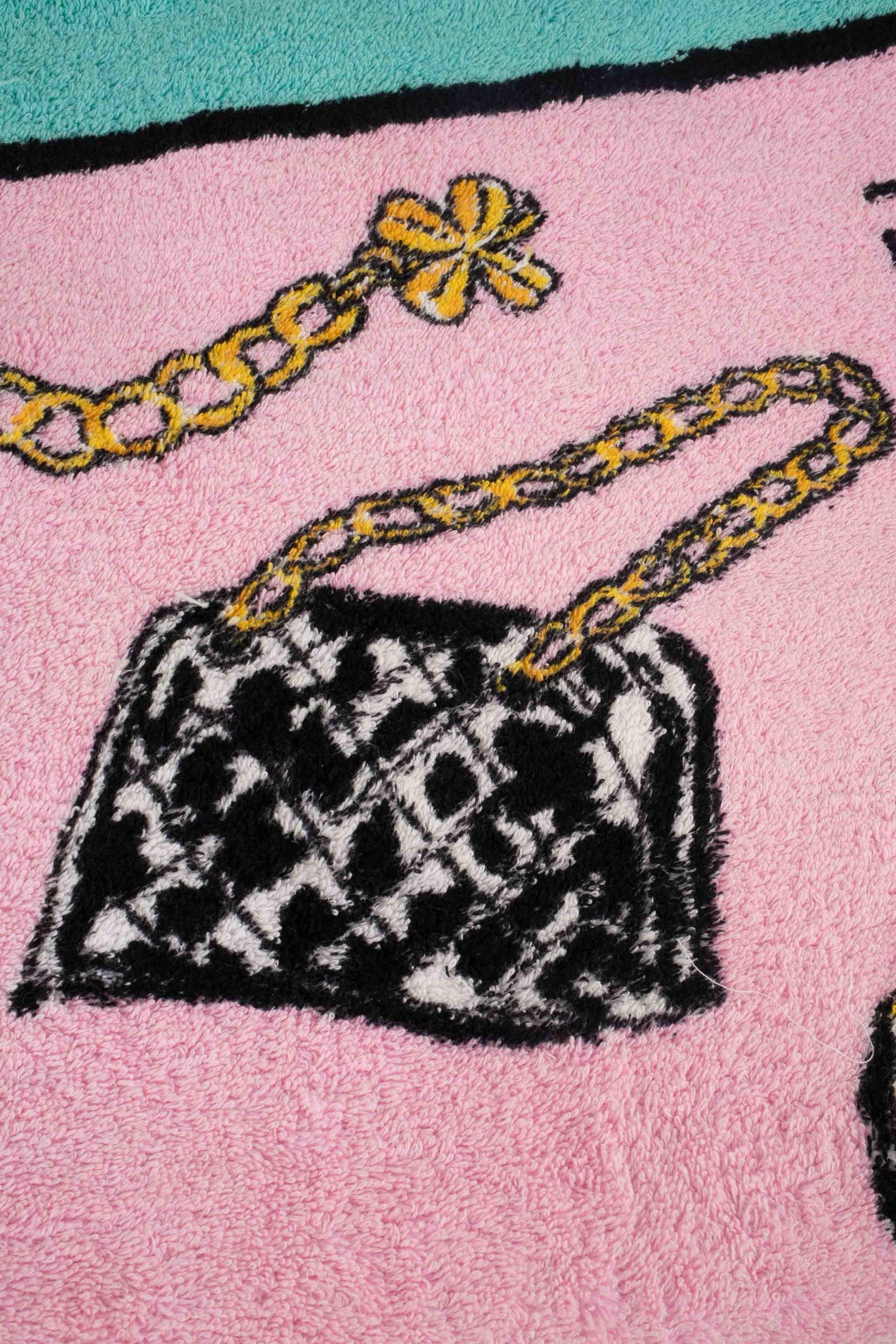Chanel Pretty vintage Beach Towel 1