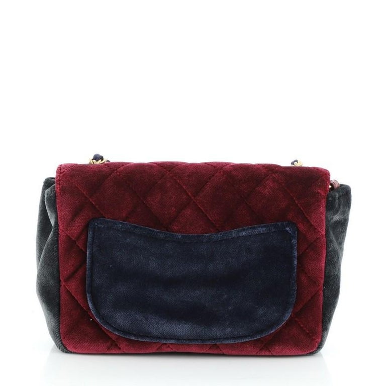 CHANEL, Bags, Chanel Velvet Limited Edition Camellia Flap Bag