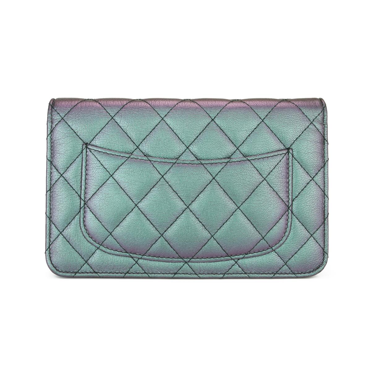 iridescent wallet