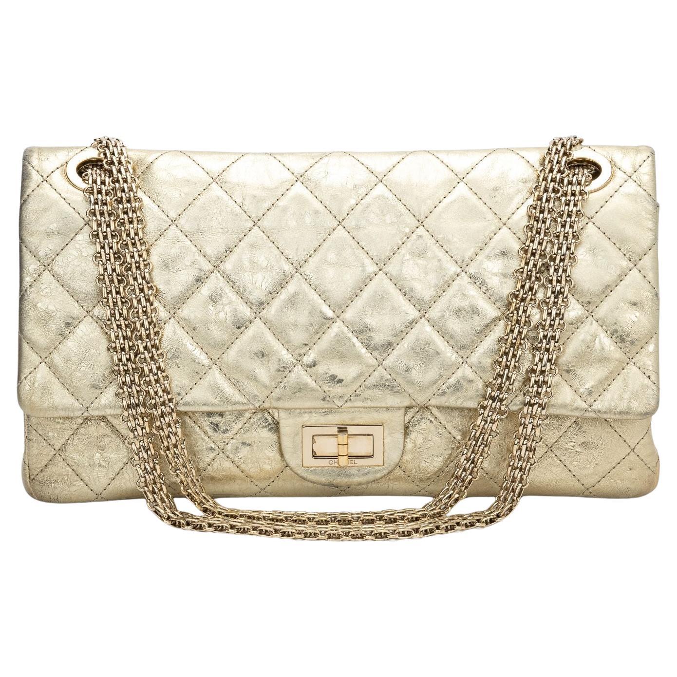 chanel with silver hardware purse
