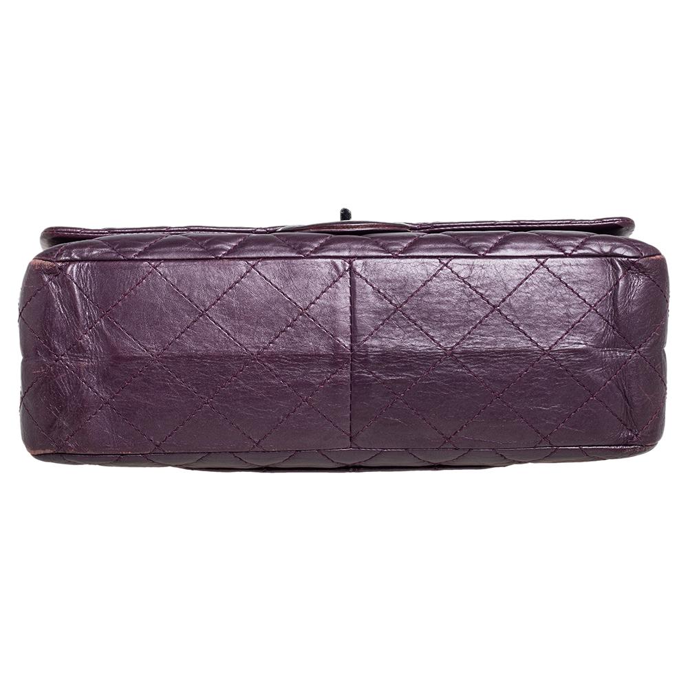 purple chanel flap bag