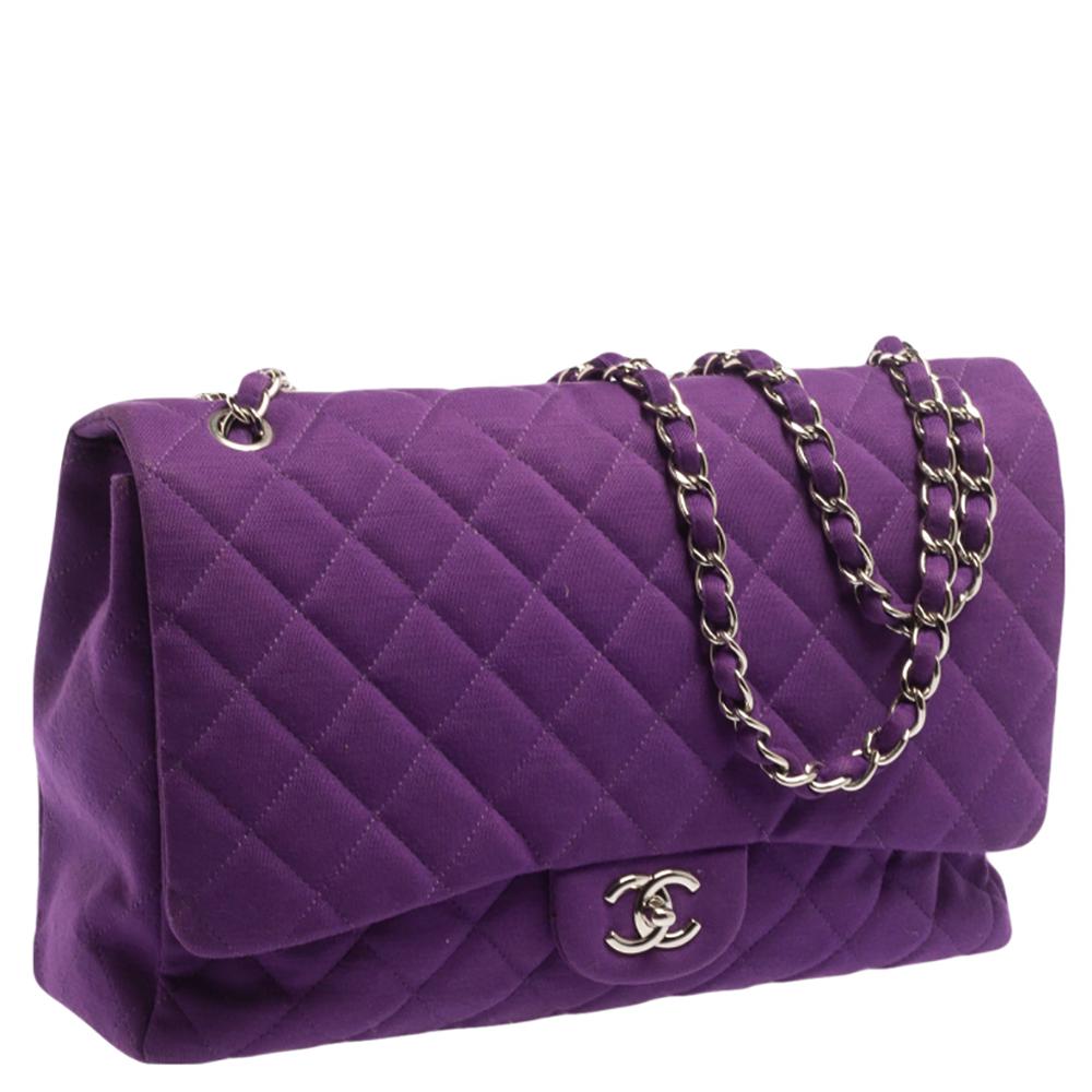 chanel handbags purple
