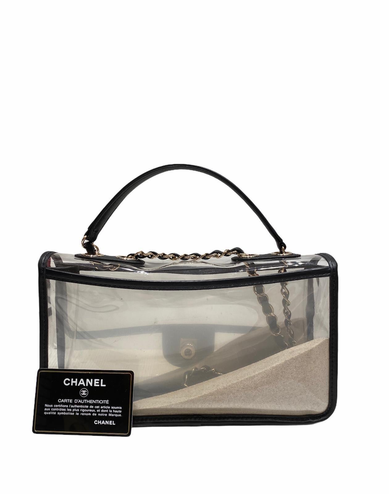 Chanel PVC Classic BAG 2019 In Excellent Condition In Milan, IT