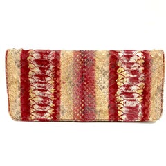 CHANEL Python Clutch