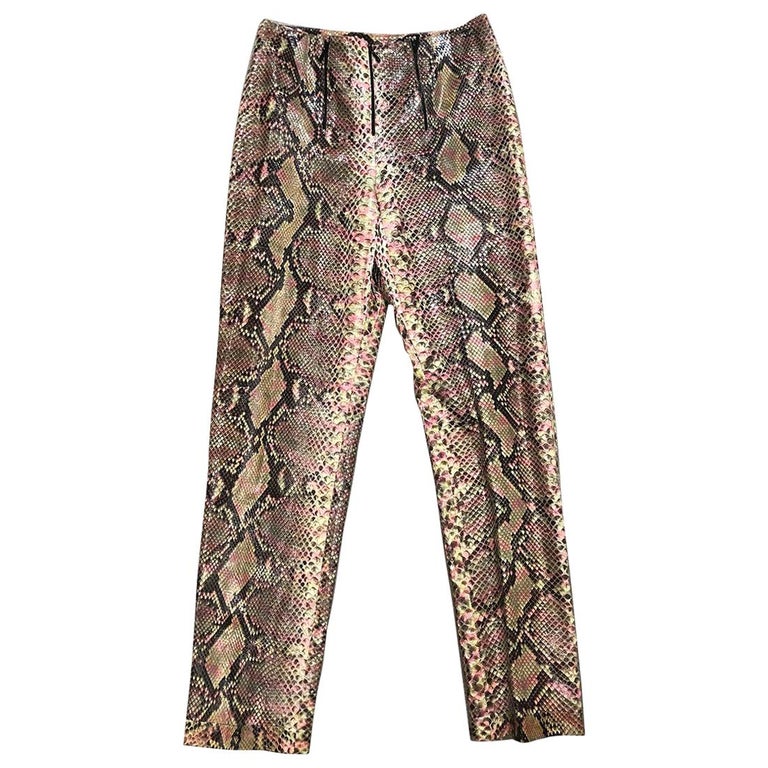 Chanel python-skin pants, 2010, offered by Entre Nous