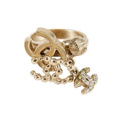 CHANEL quadruple CC ring