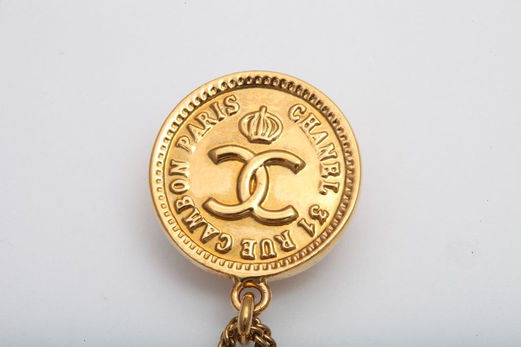 chanel handbag earrings
