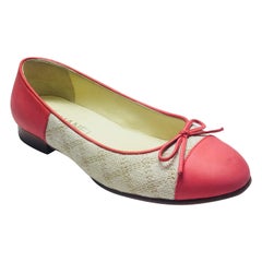 Chanel Quilted Ballet Flats
