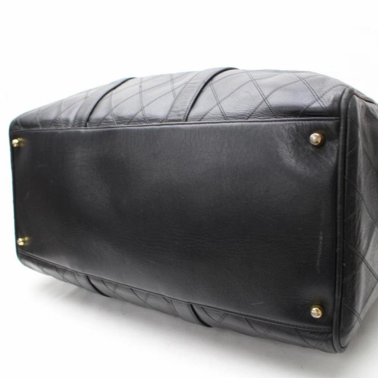Luxury Accessories:Travel/Trunks, Chanel Black Caviar Leather