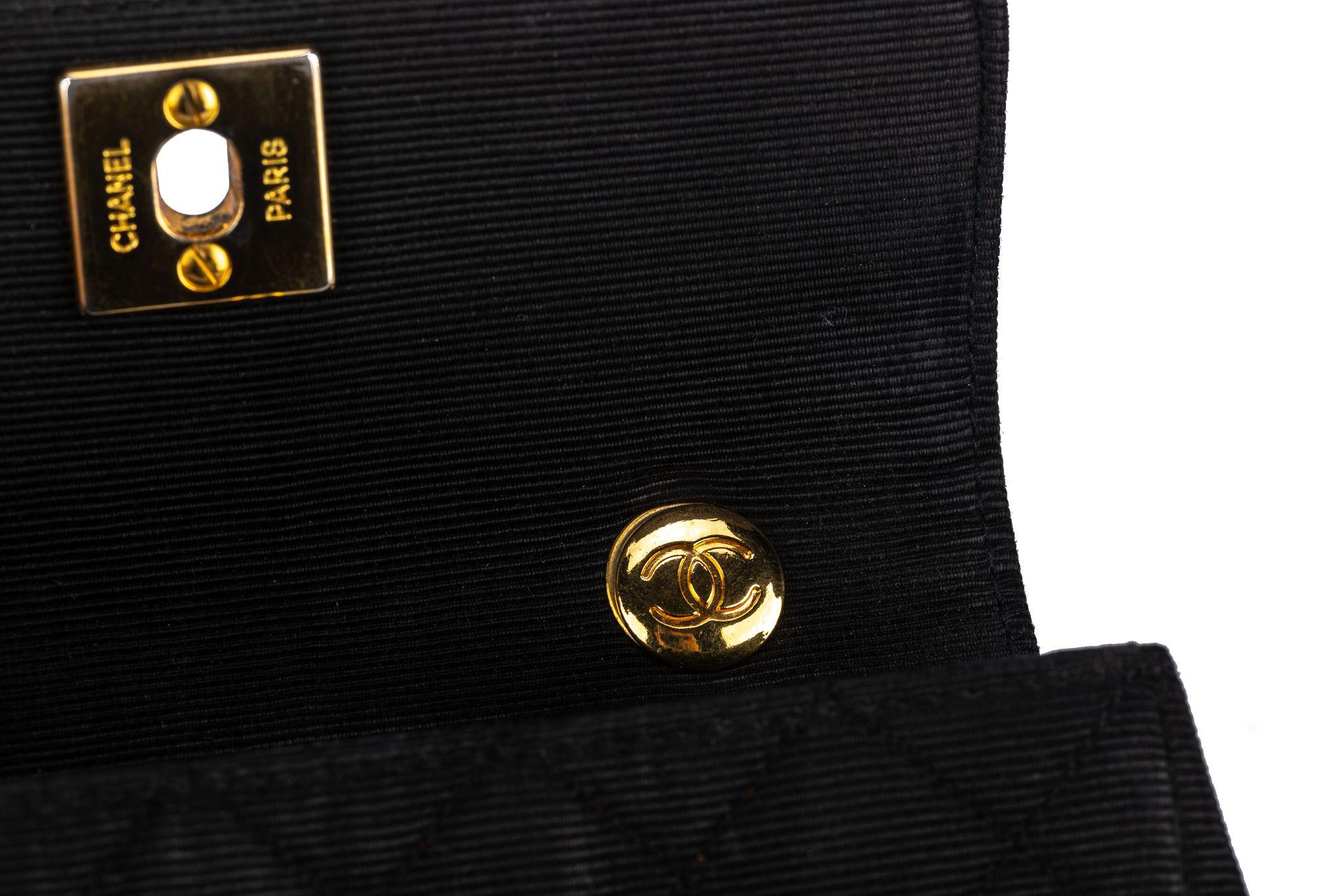 Chanel Quilted Canvas Mini Flap Bag For Sale 6