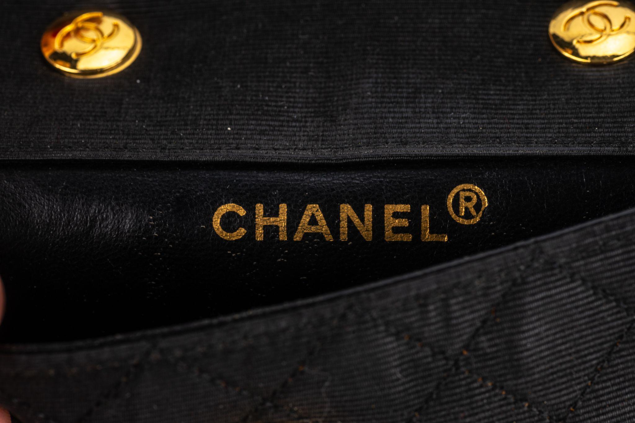 Chanel Quilted Canvas Mini Flap Bag For Sale 3