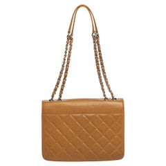 Chanel Quilted Caviar Leather Small CC Box Flap Bag