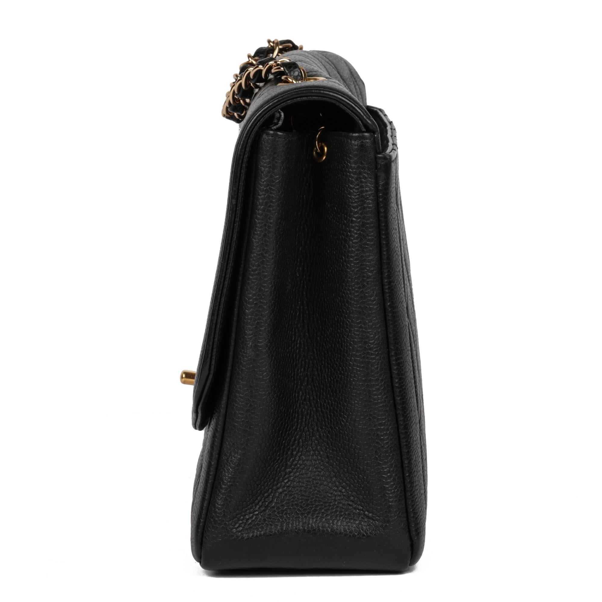 chanel caviar diana bag