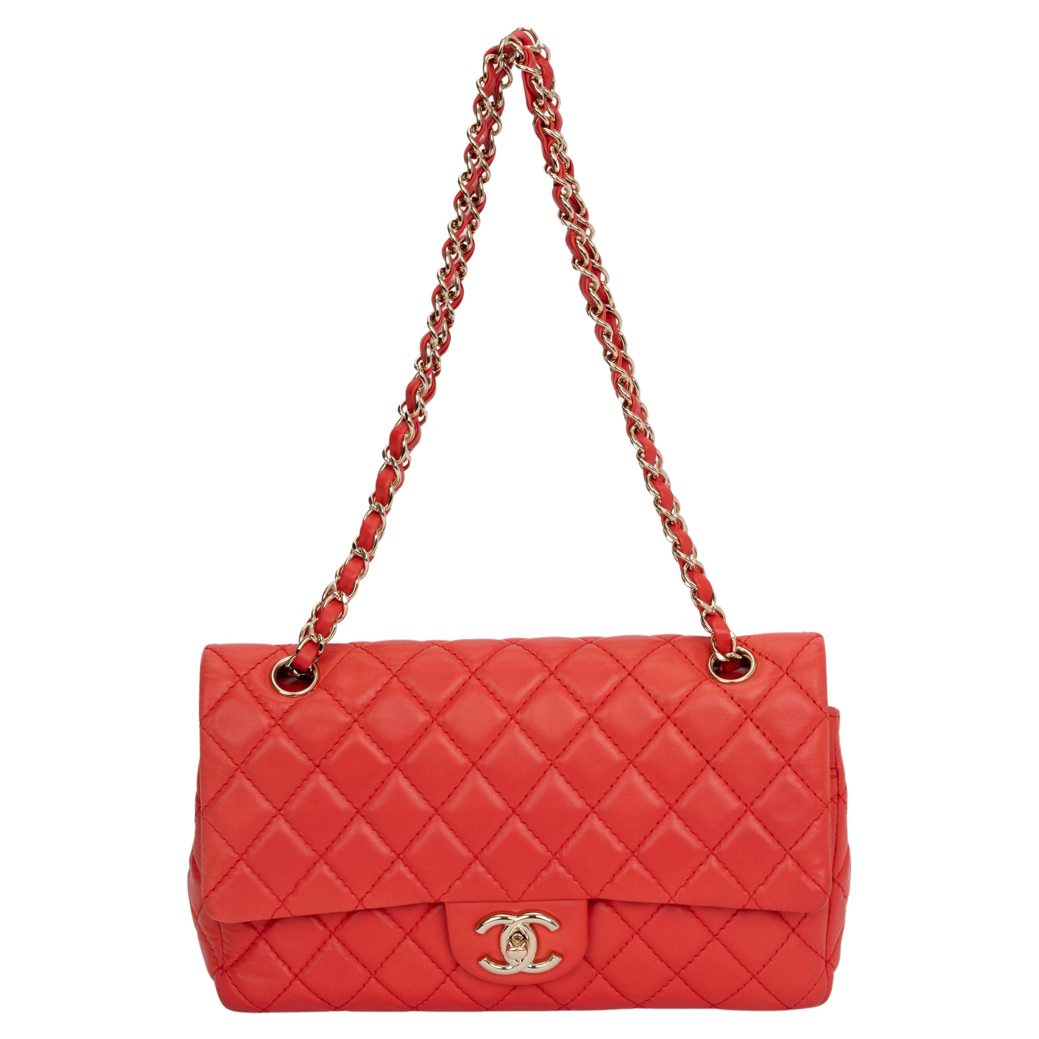 Chanel Quilted Classic Flap Bag For Sale