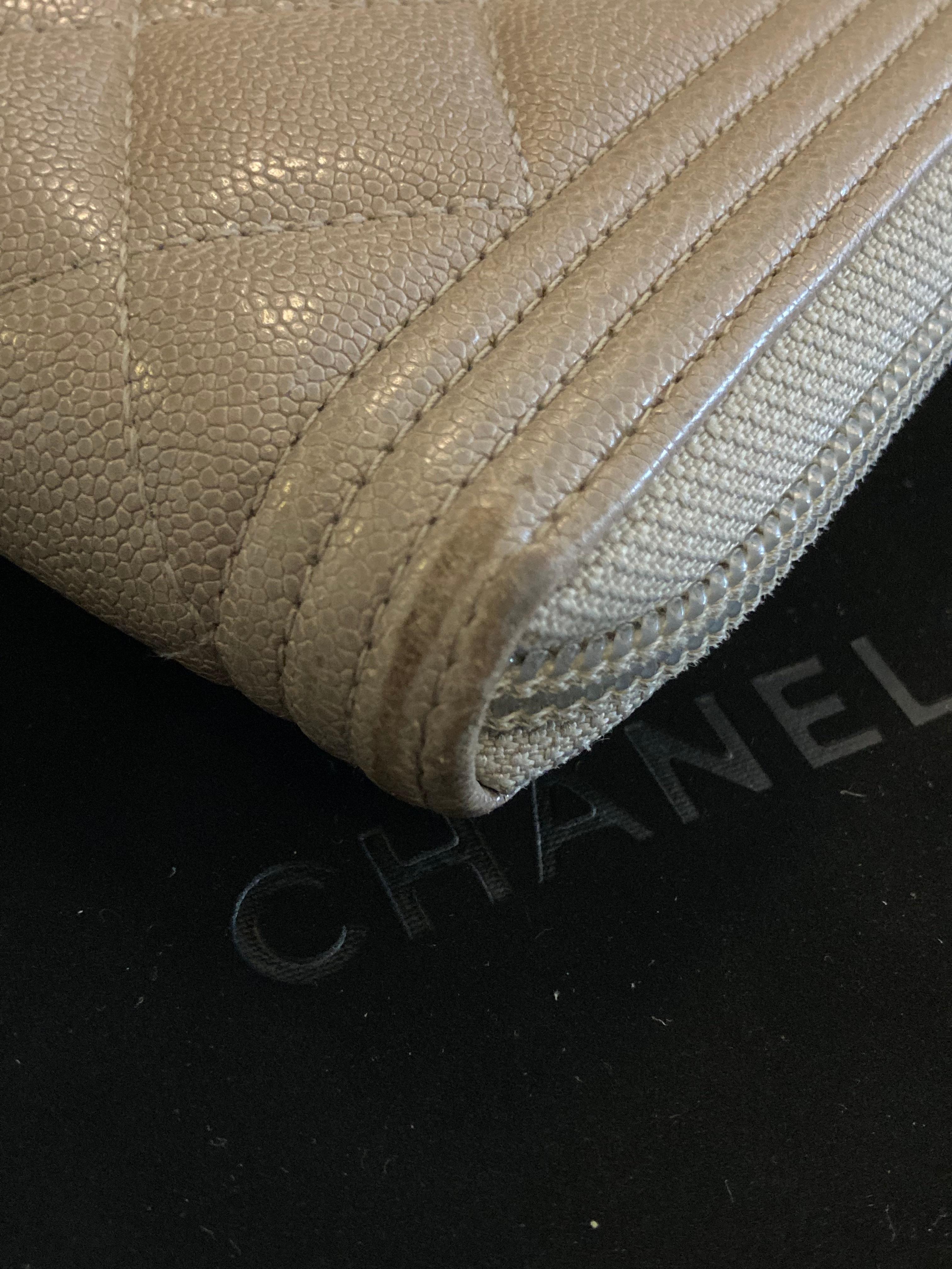 Chanel Quilted Classique Leather Purse For Sale 1
