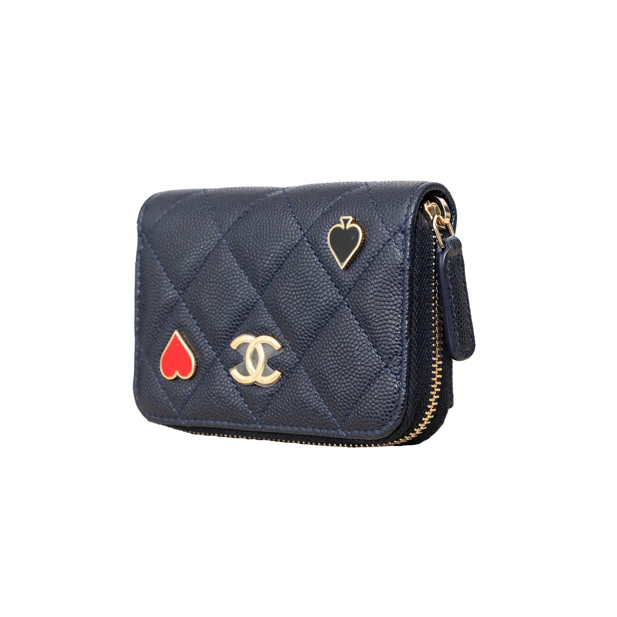 Monedero Acolchado Chanel - Años 20 Negro en venta