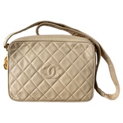 Chanel Quilted Diamond Camera Bag, 1990s France