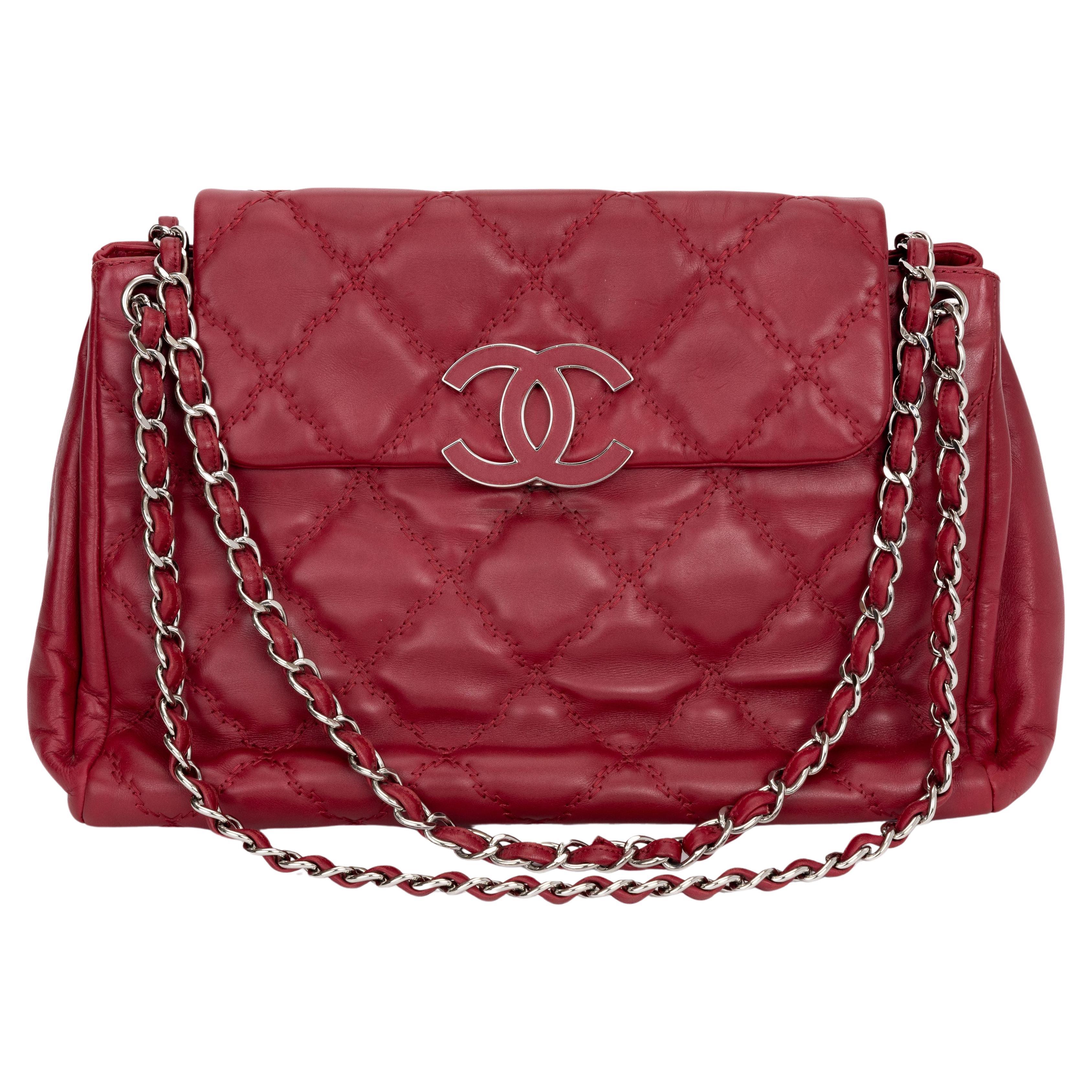 Chanel Quilted Hampton Flap Tote For Sale at 1stDibs