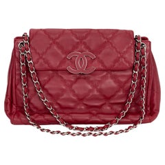 Bolso Chanel Hampton acolchado con solapa