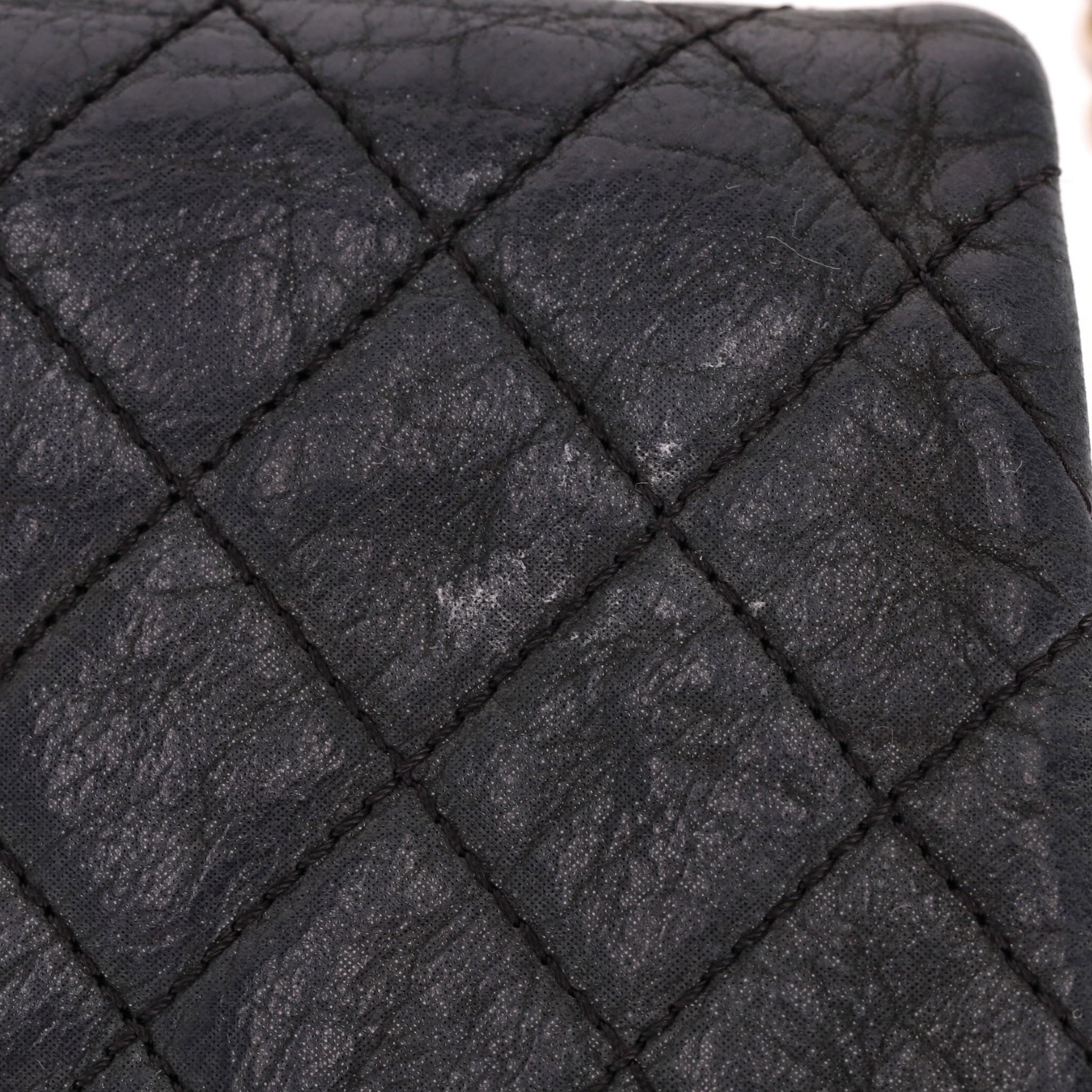 Chanel Acolchado Piel Iridiscente Chic Flap Bag 6