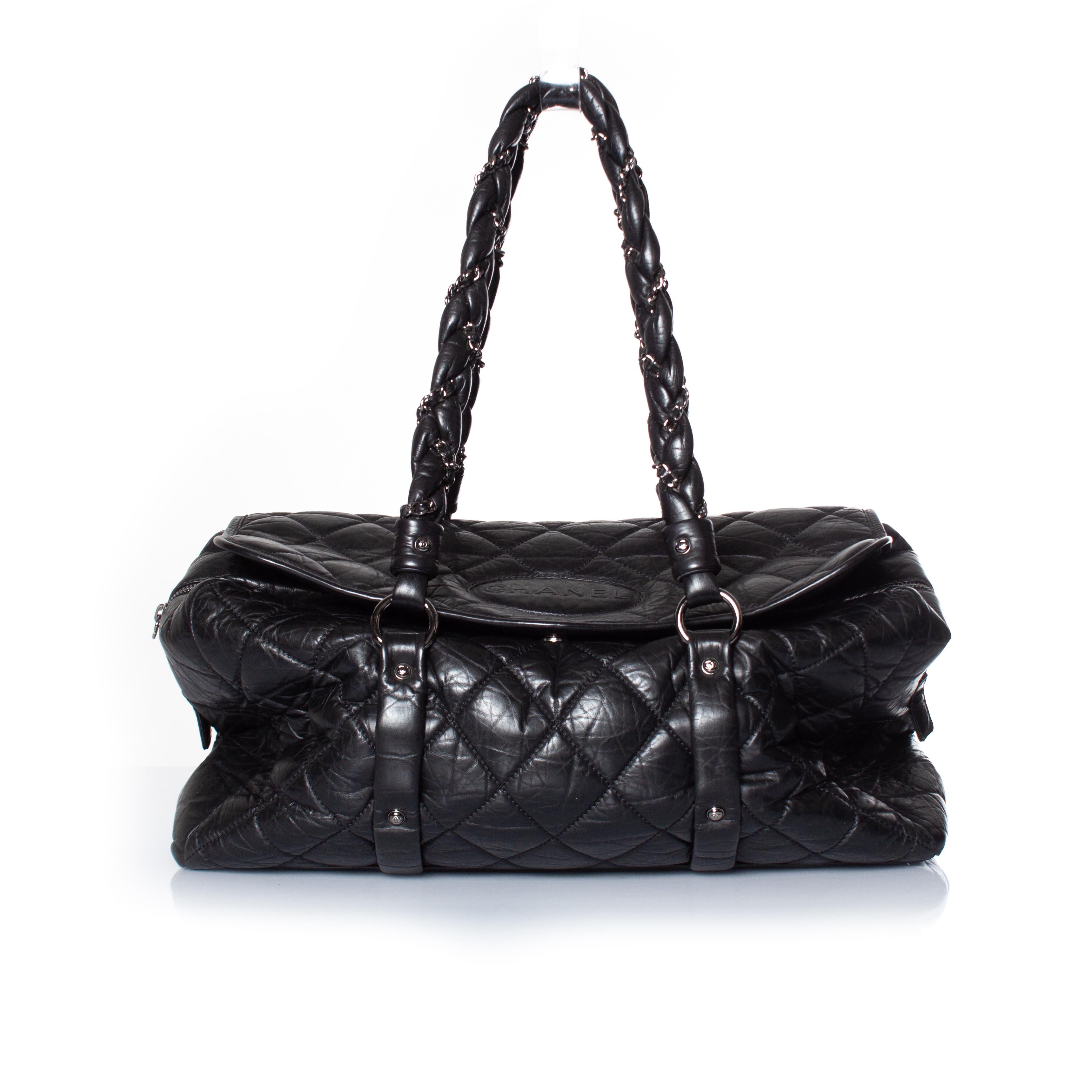 Chanel, quilted lady braid flap tote 2