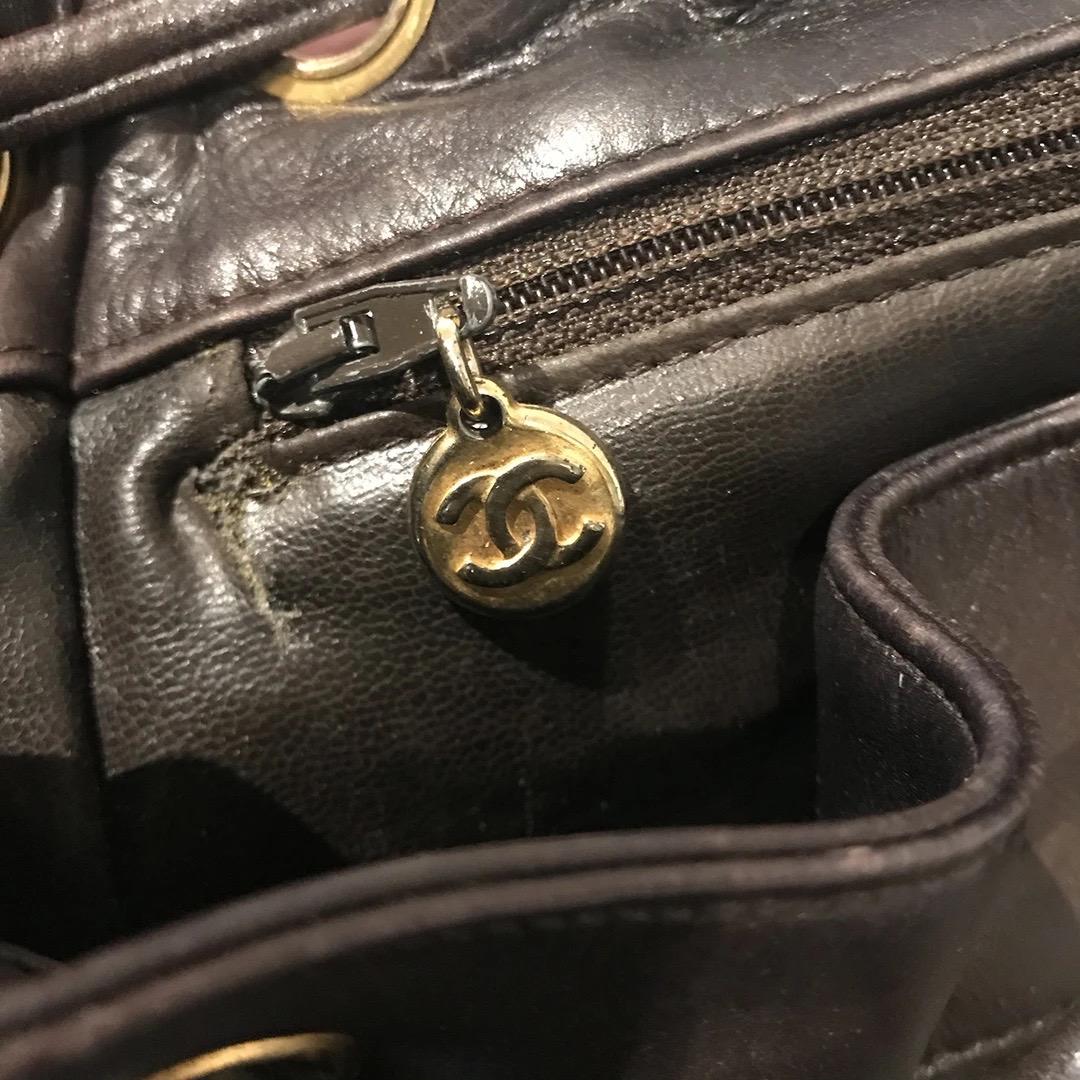 Chanel Quilted Lambskin Backpack 4