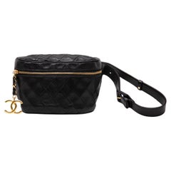 Chanel Quilted Lambskin Belt Bumbag with Gold-Tone Hardware