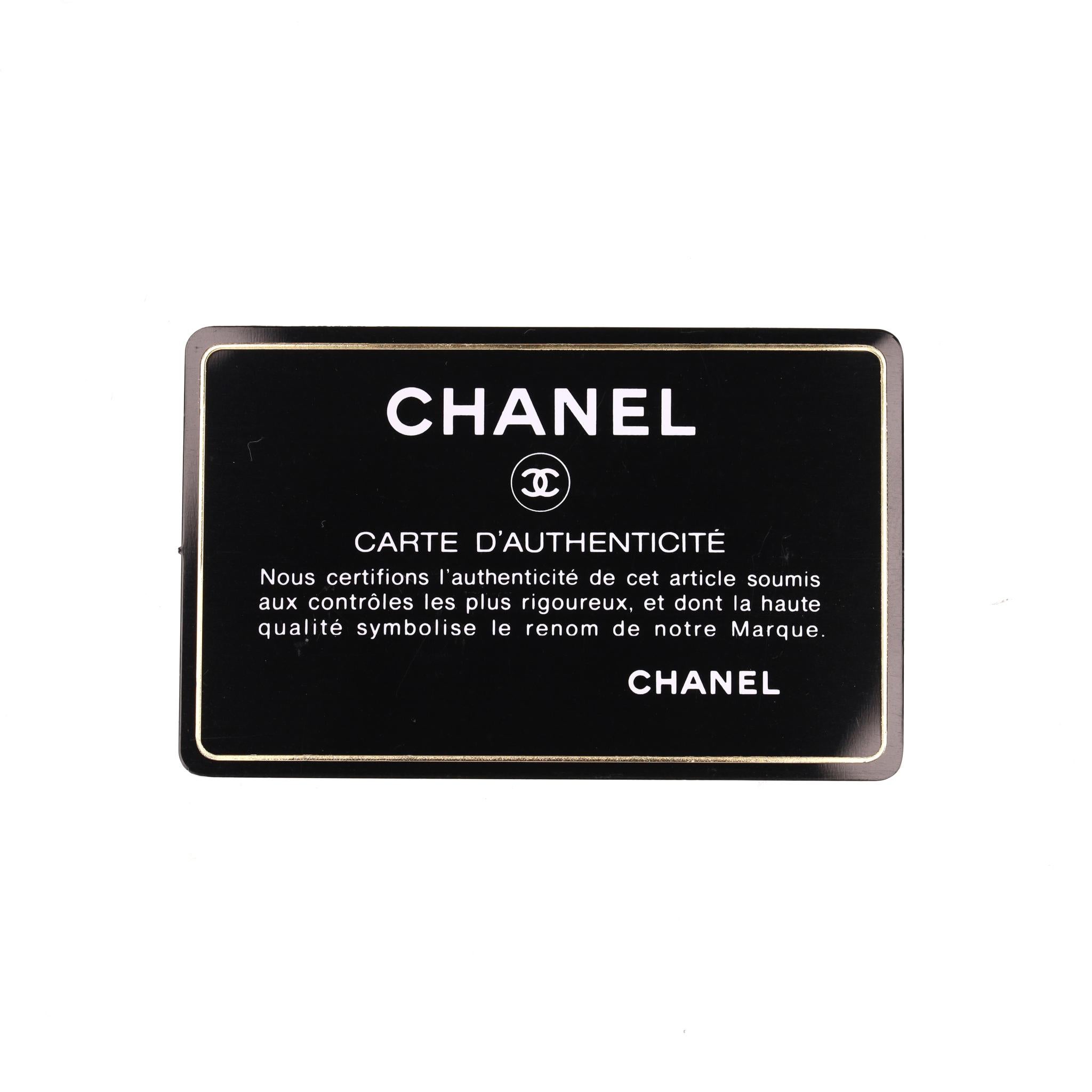 Borsa Chanel in pelle d'agnello trapuntata con patta facile da trasportare in vendita 6