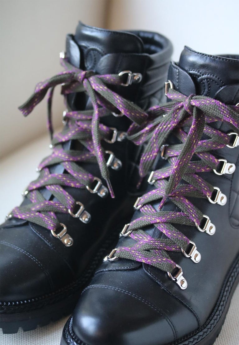 CC Short Boots 45mm Black Lambskin