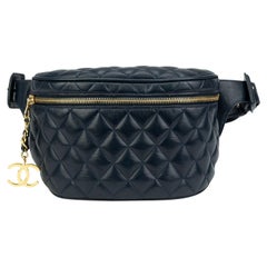 Marsupio Chanel in pelle d'agnello trapuntato
