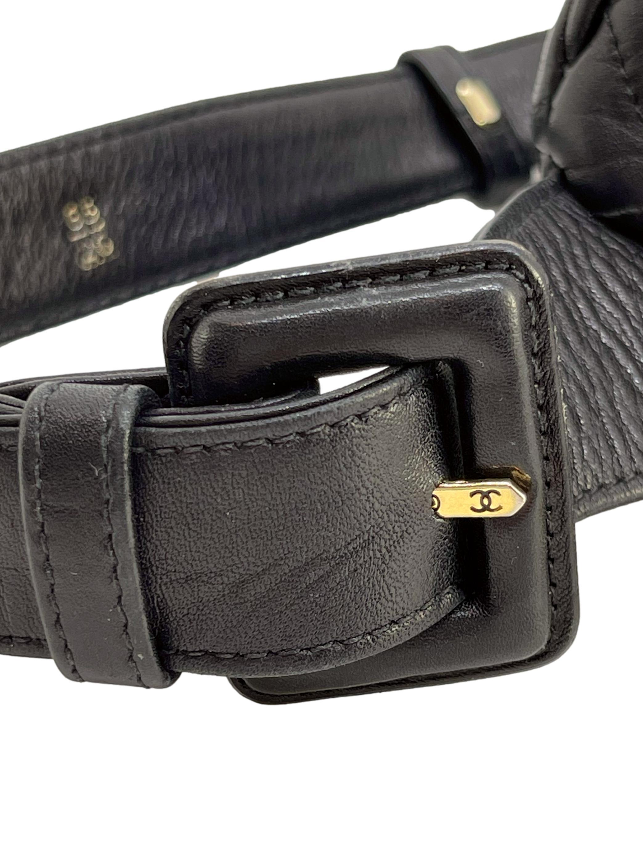 Chanel Quilted Lambskin Waist Belt Bum Bag with Gold Hardware, 1985. 7