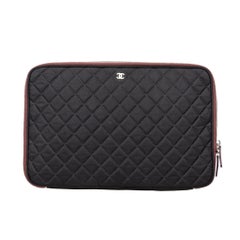 Chanel Quilted Laptop Case - '00s