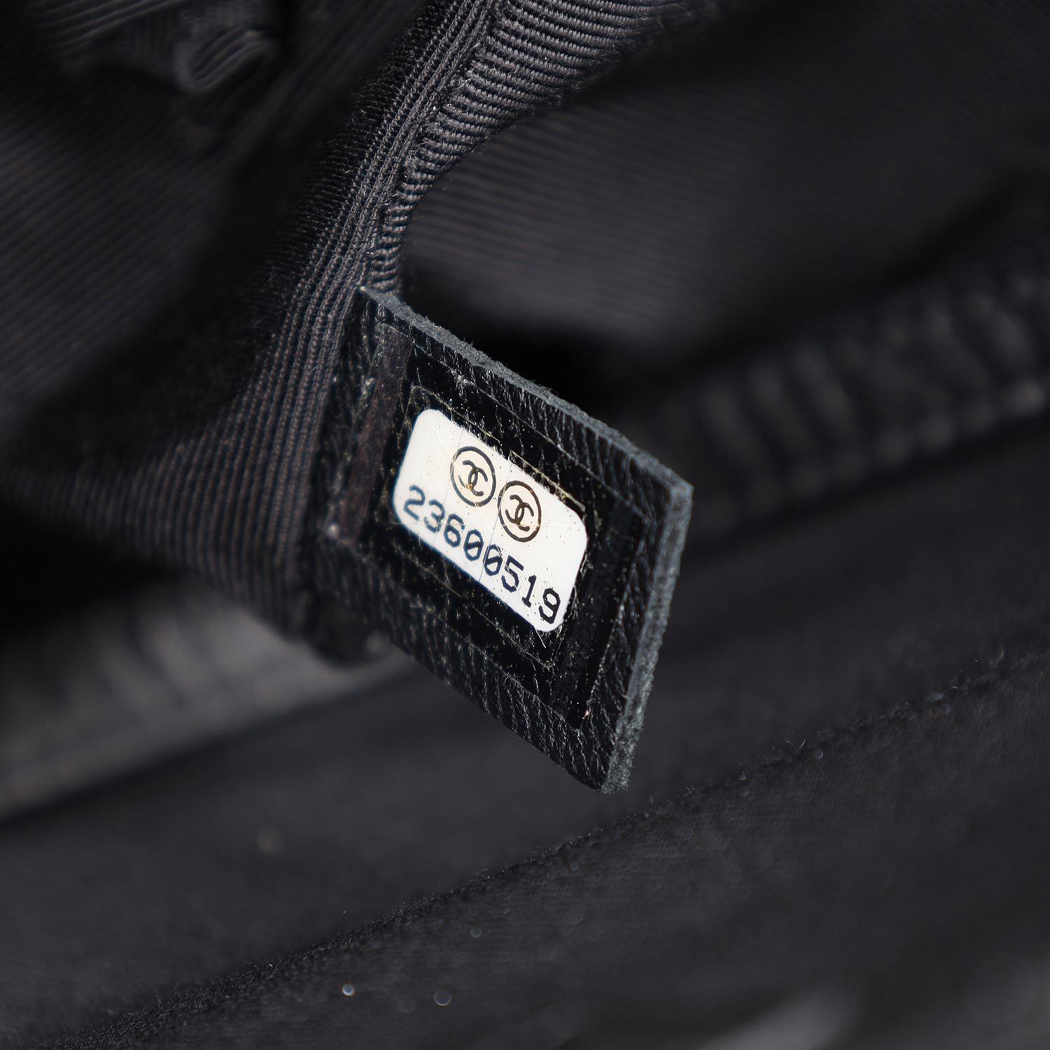CHANEL Quilted Large Boy Flap Black For Sale 7