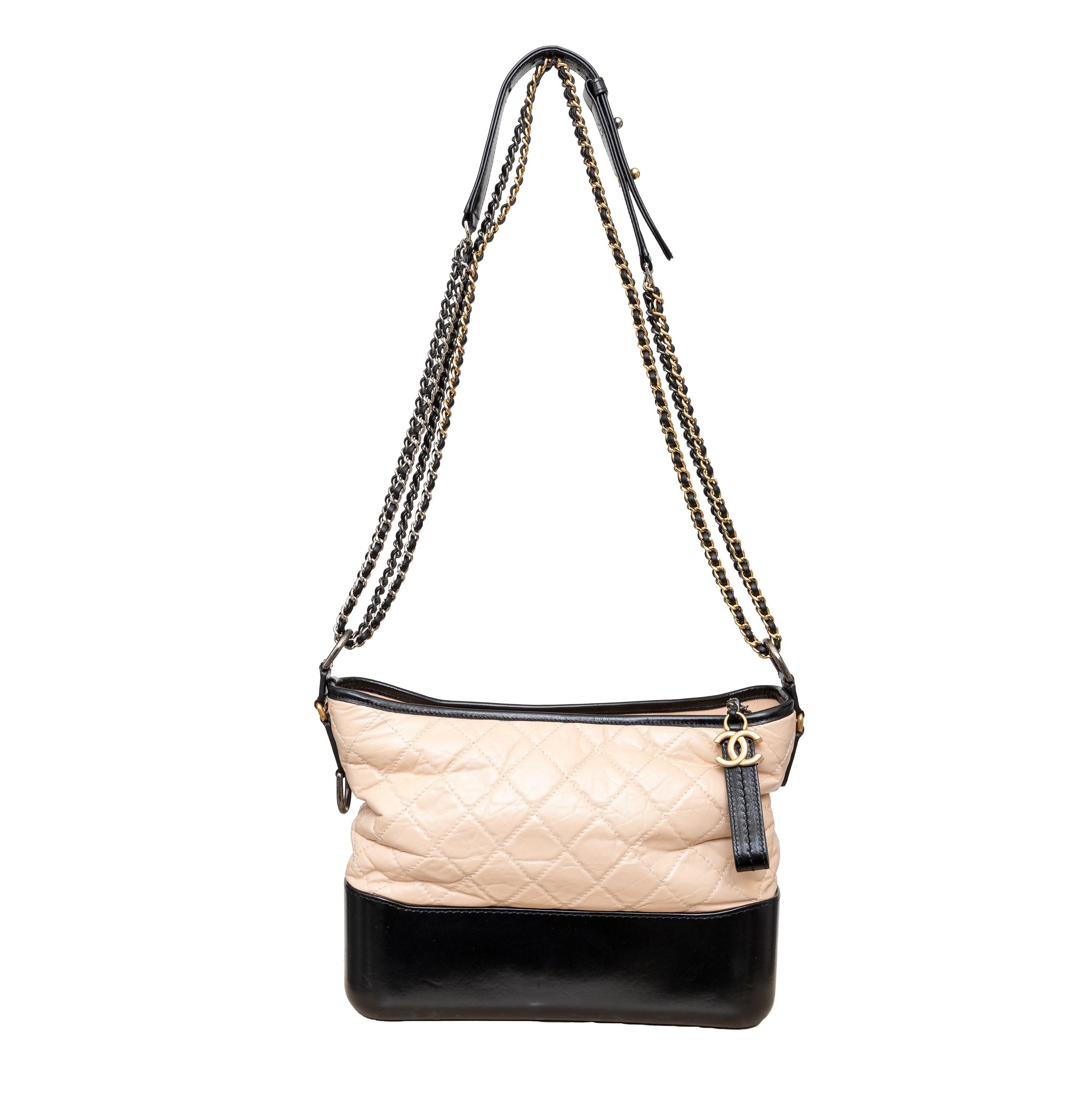 Women's Chanel Quilted Large Gabrielle Hobo Bag - '10s For Sale