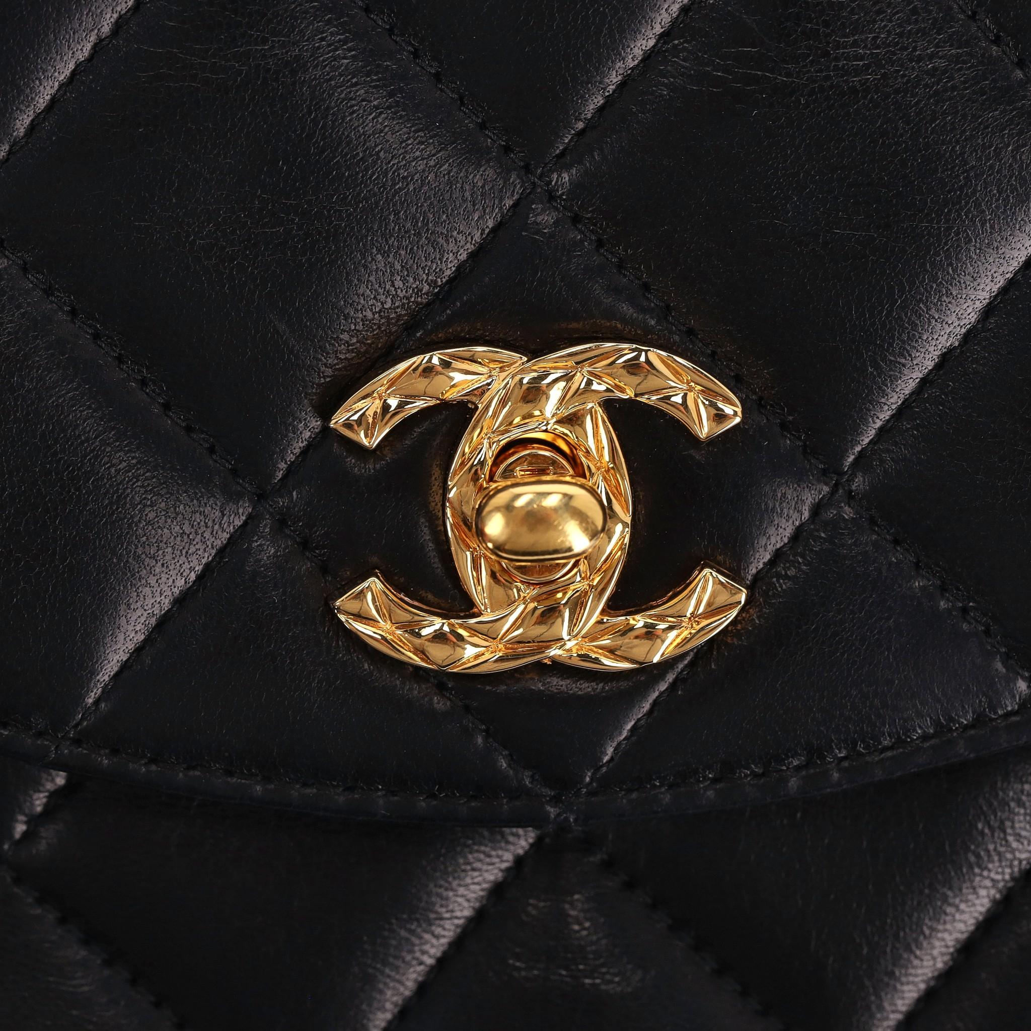 Bolso Crossbody/Hombro Chanel con solapa Bijoux de piel acolchada en venta 3