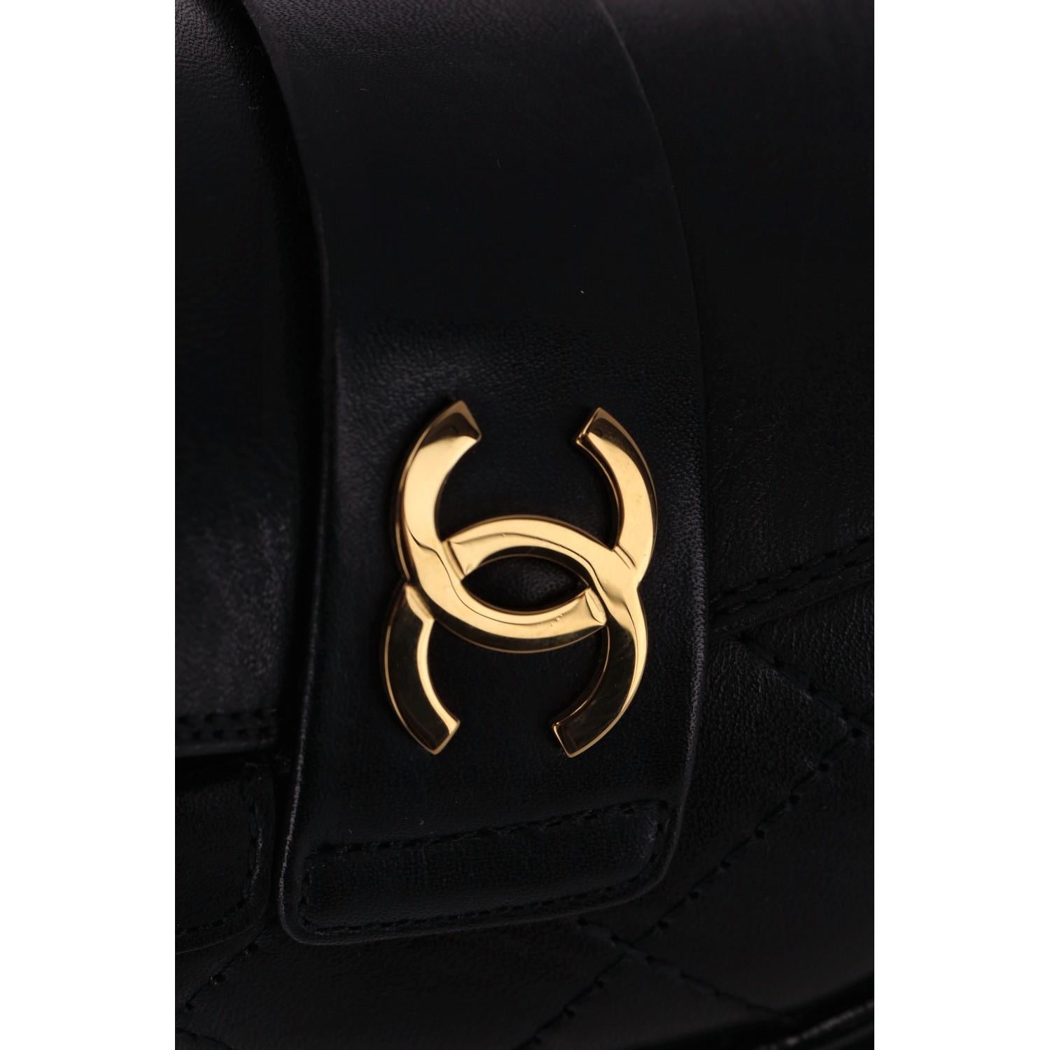 Chanel Quilted Leather 'CC' Logo Loafers 3