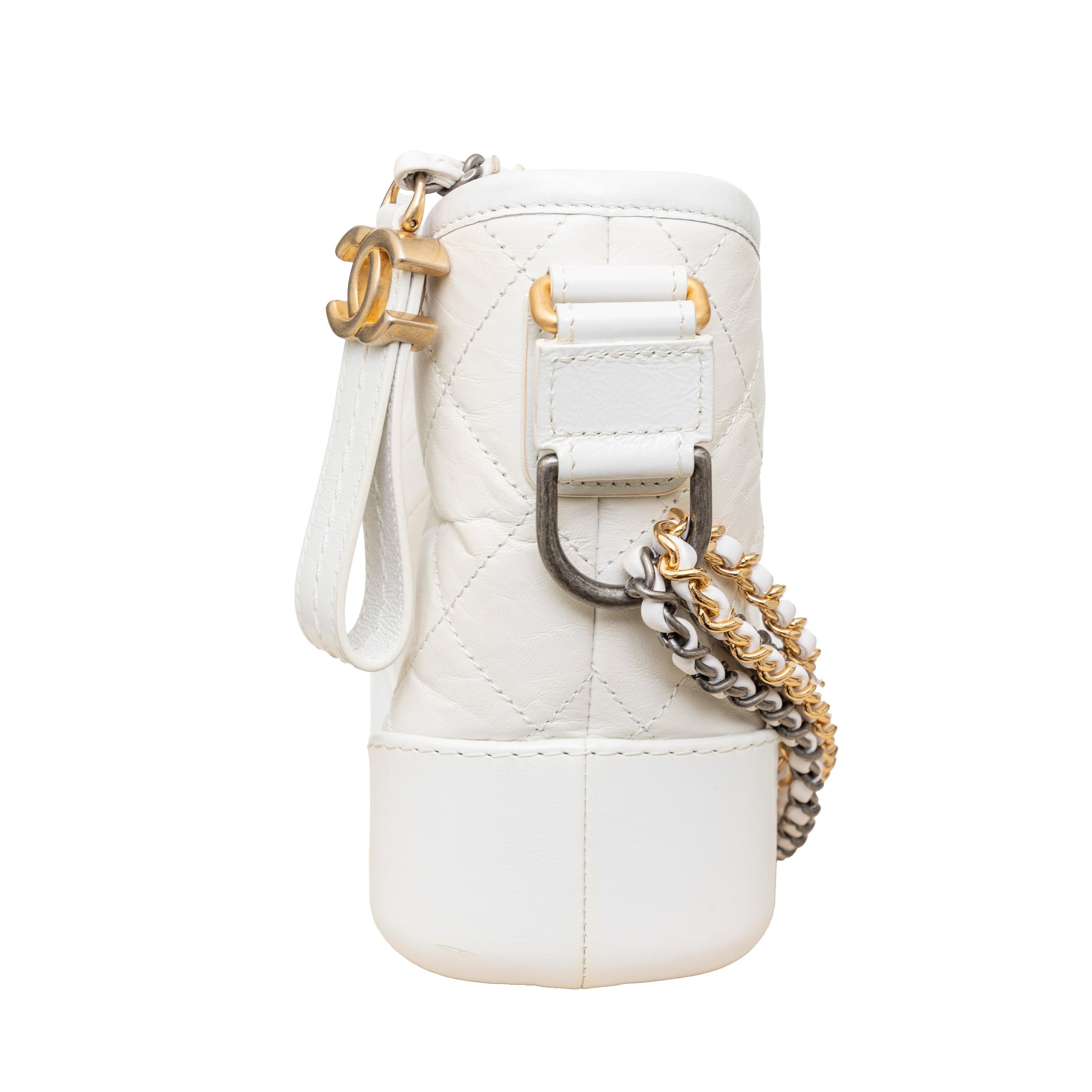 Chanel Quilted Leather Gabrielle Hobo Bag - '10s In Good Condition For Sale In Milano, IT