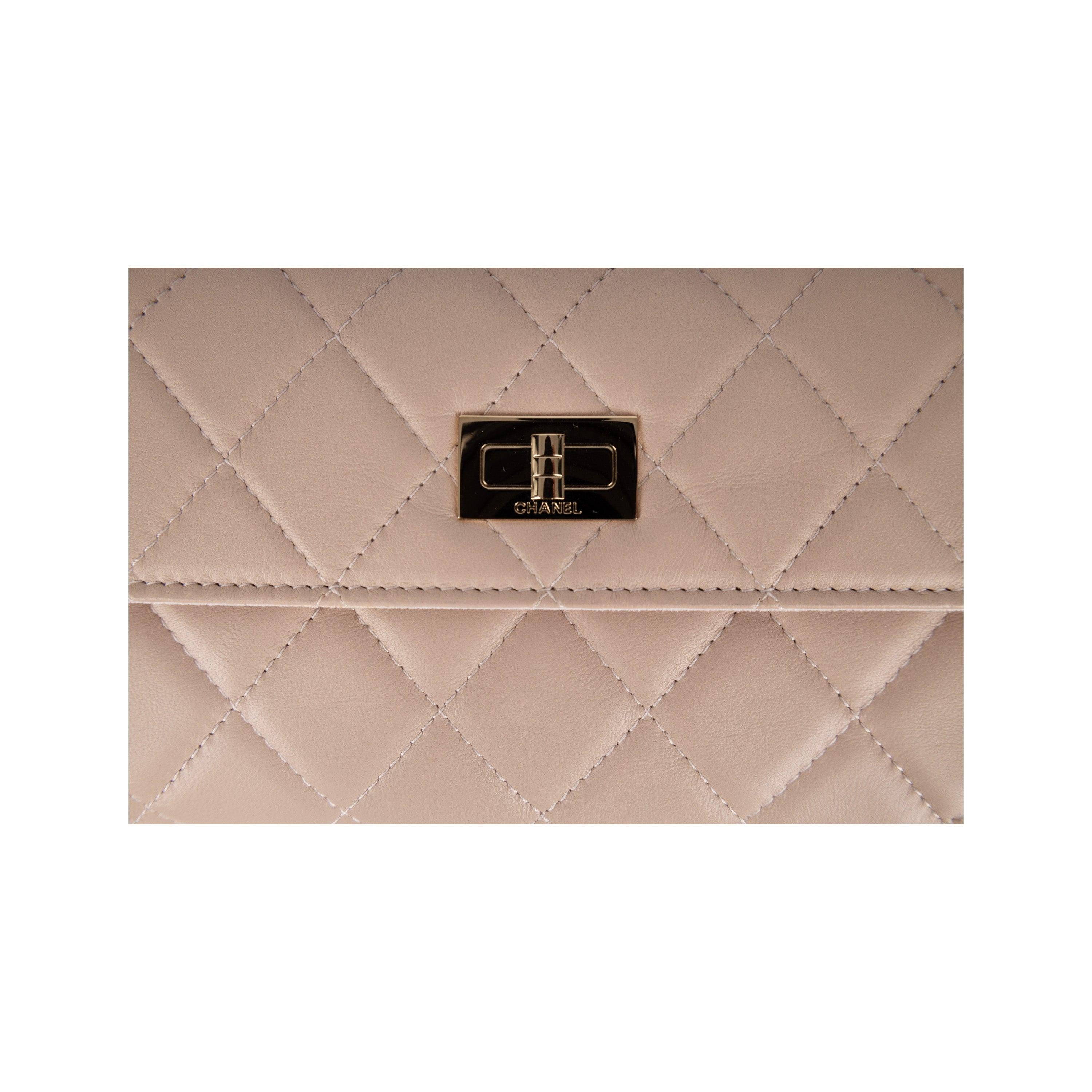 Chanel Quilted Leather Jewelry Pouch 10s For Sale at 1stDibs