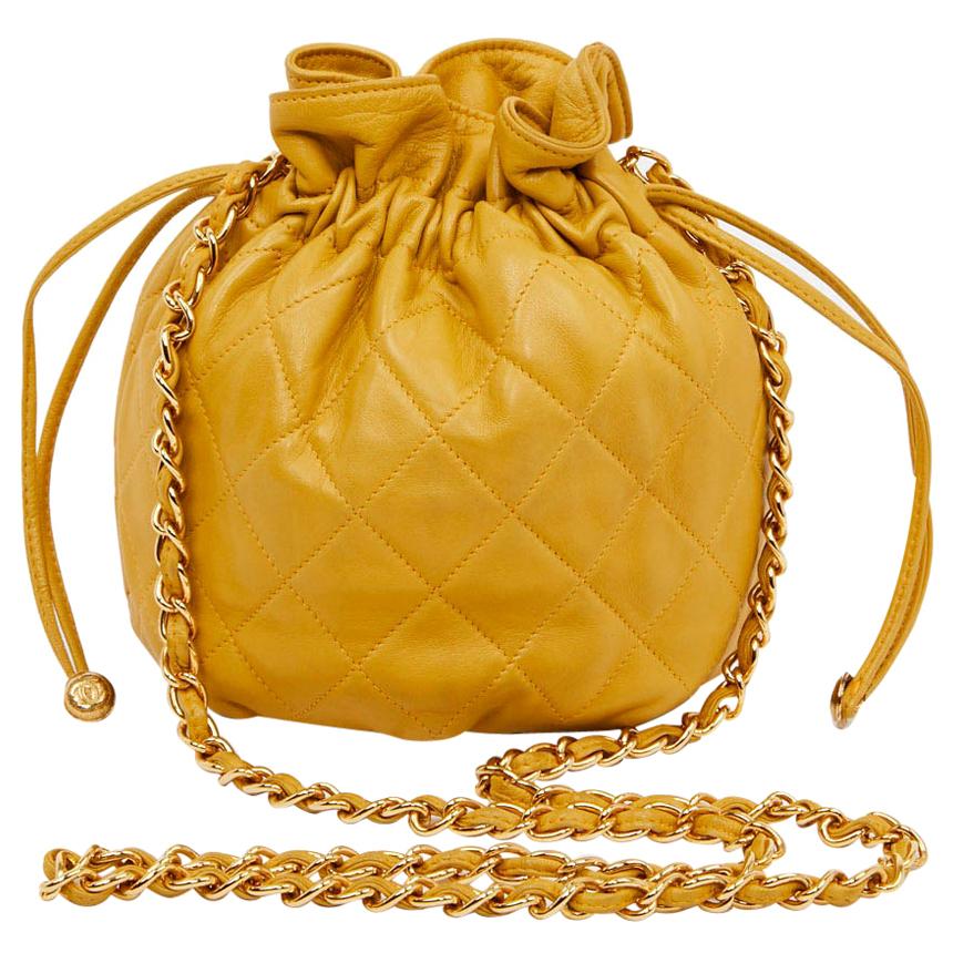 CHANEL Quilted Leather Purse
