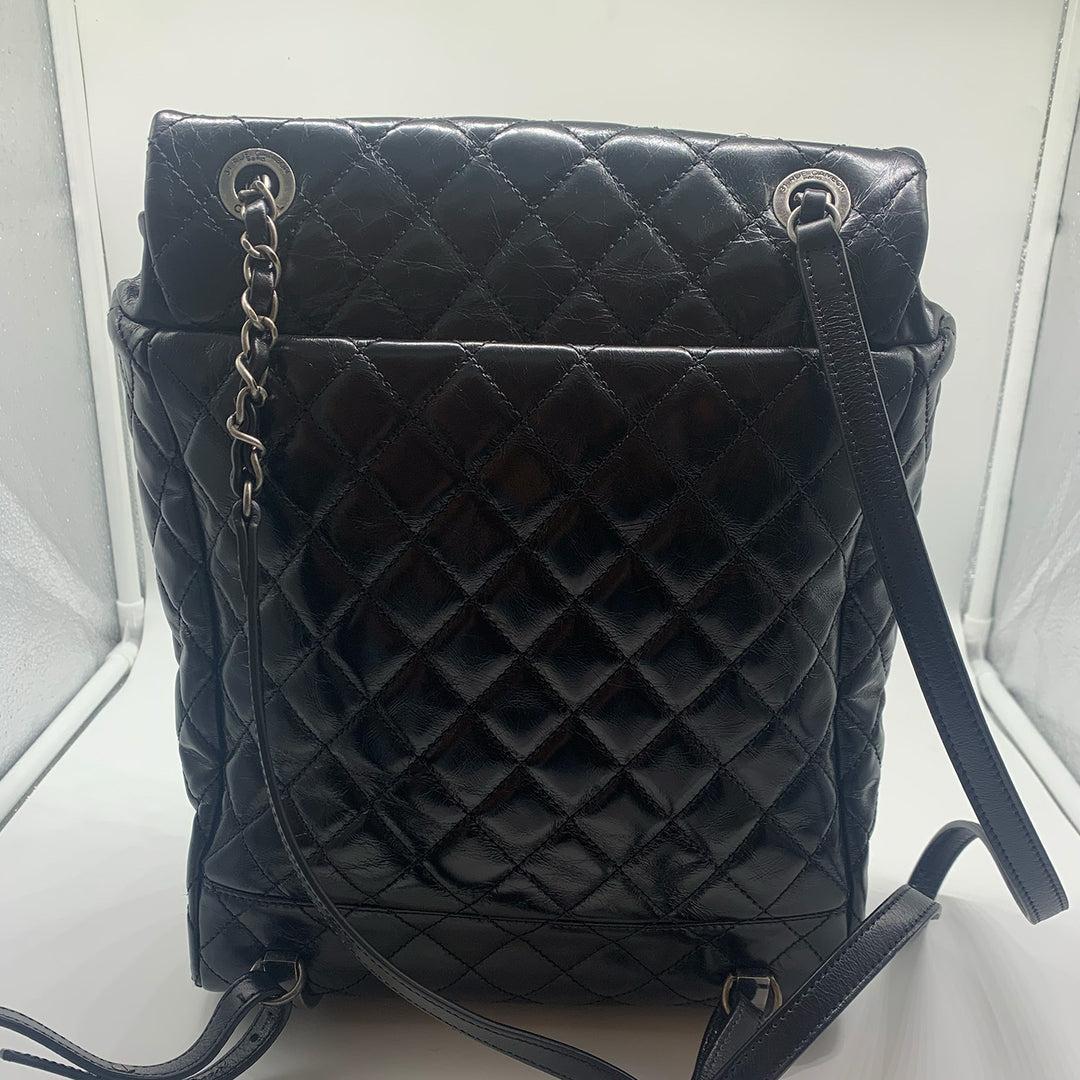 Chanel Quilted Mountain Backpack In Black For Sale 6