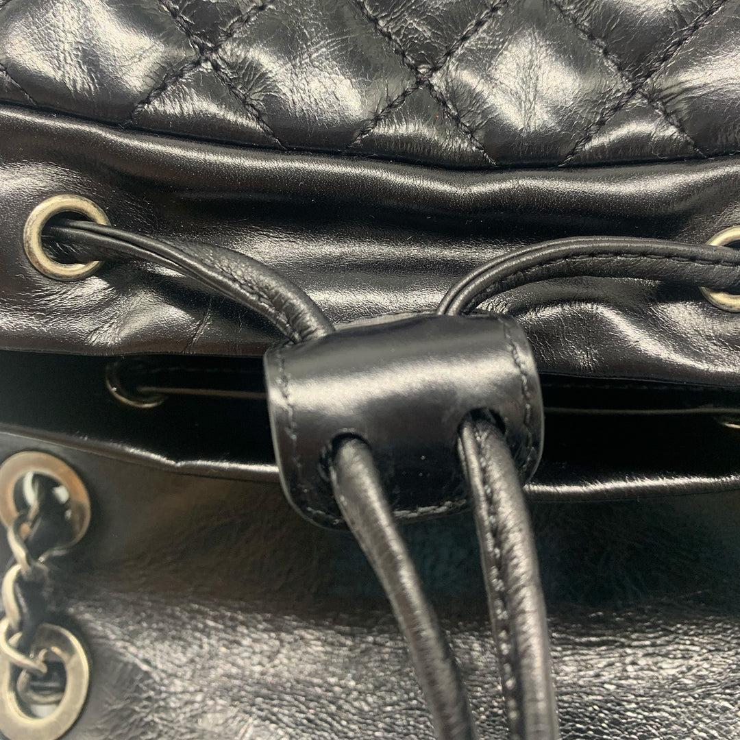 Chanel Quilted Mountain Backpack In Black For Sale 14