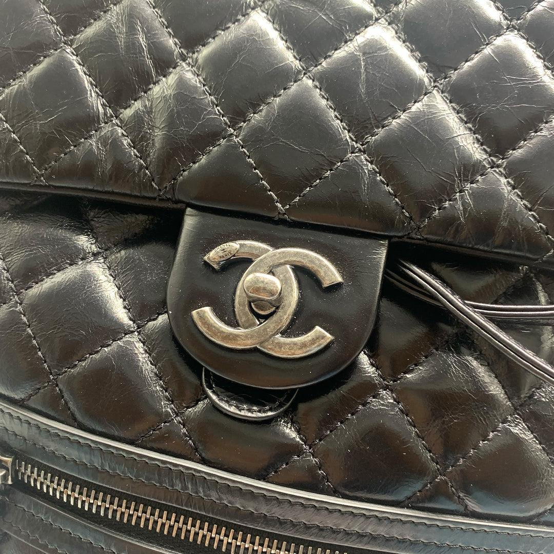 Chanel Quilted Mountain Backpack In Black For Sale 2
