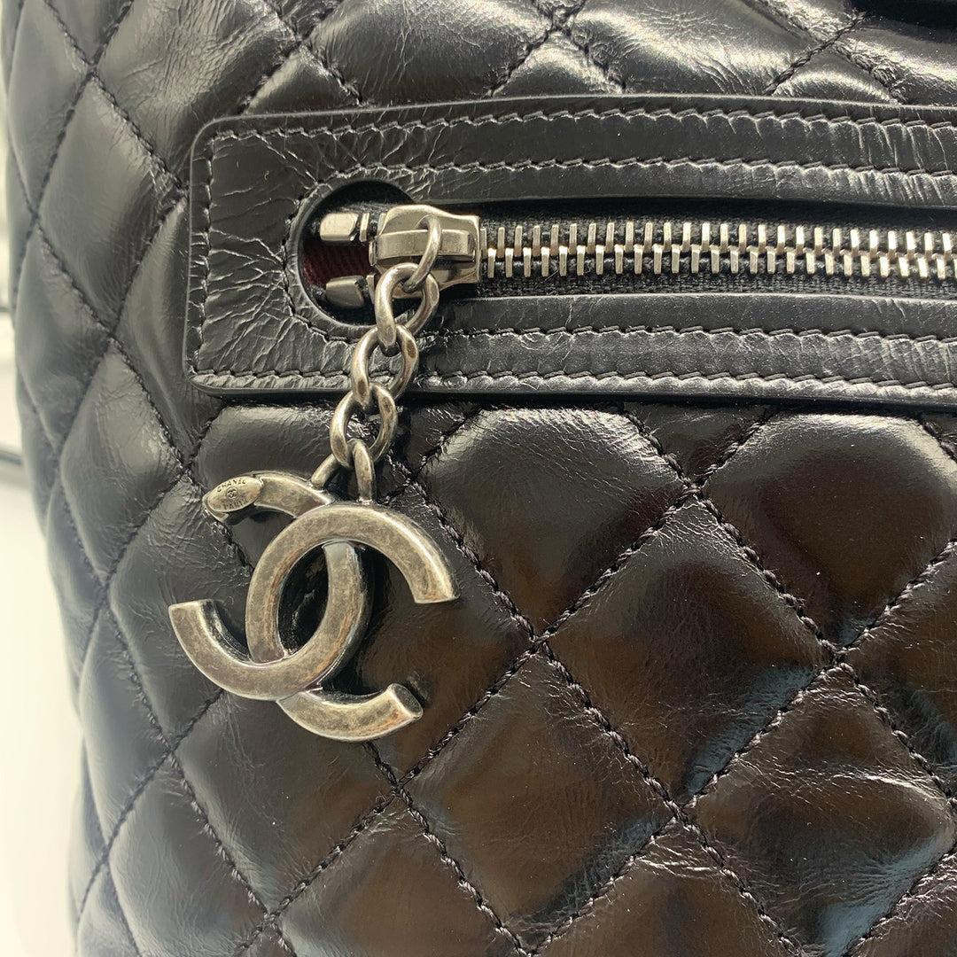 Chanel Quilted Mountain Backpack In Black For Sale 3