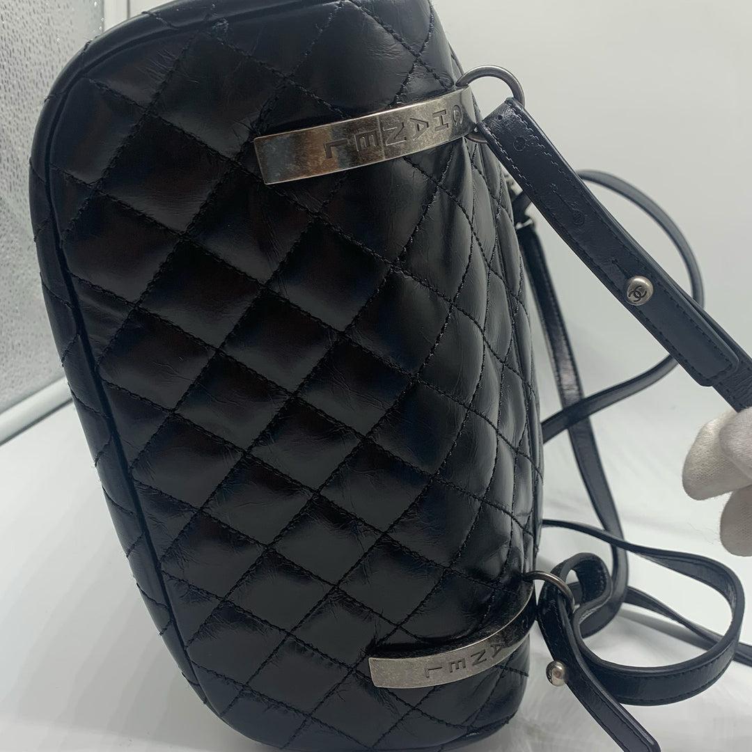 Chanel Quilted Mountain Backpack In Black For Sale 5