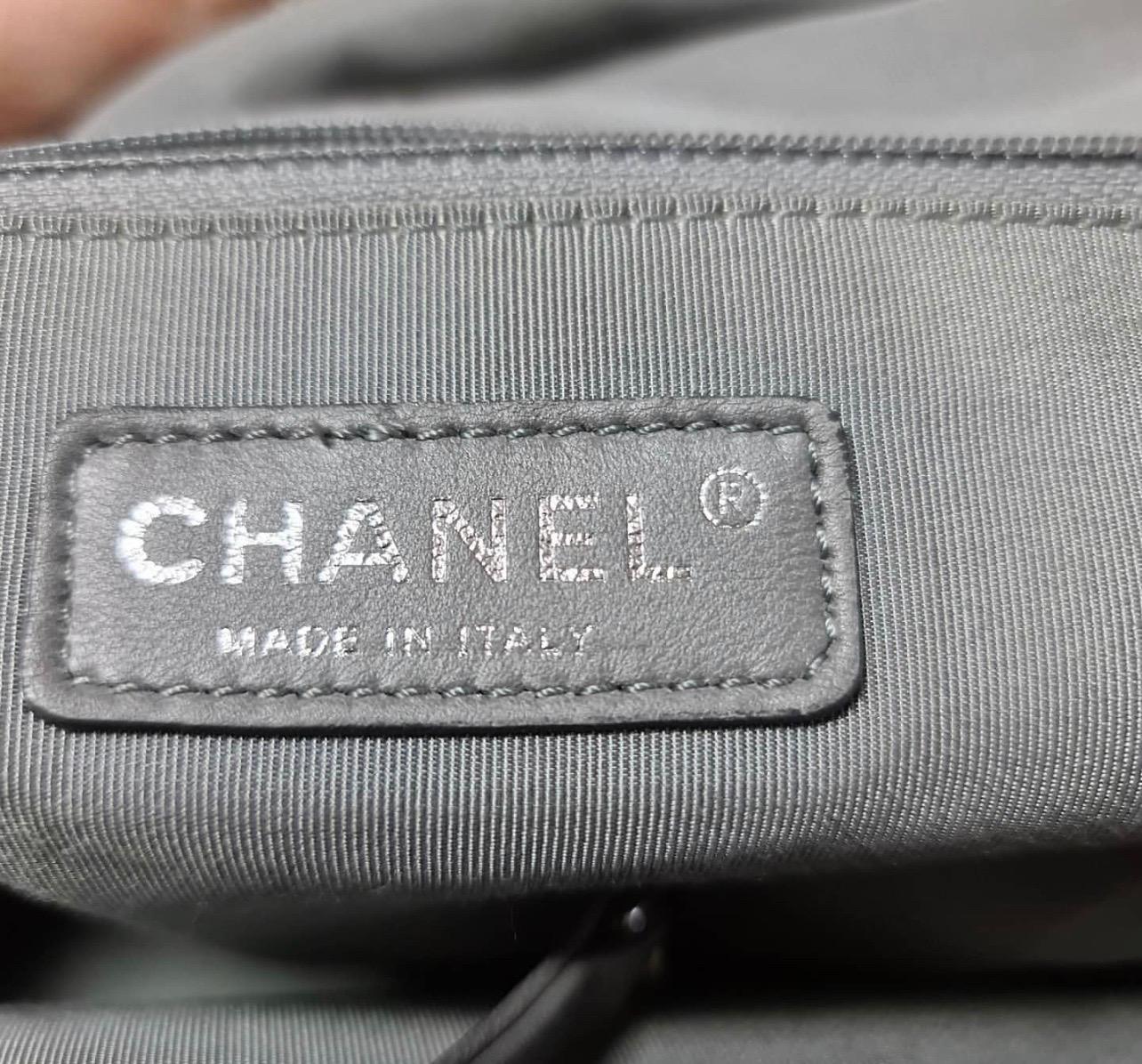 Chanel Quilted Nylon Shoulder Bag Medium 5